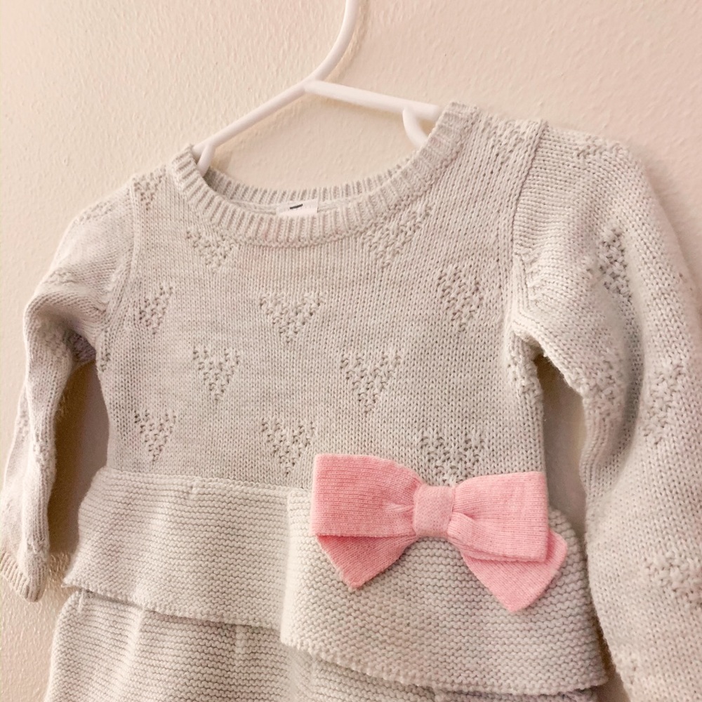 Baby girls sweater dress